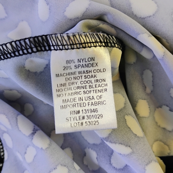 Jude Connally Taylor Shirt Women Small Painted Spot Black Jude Cloth Button Down - Picture 7 of 12